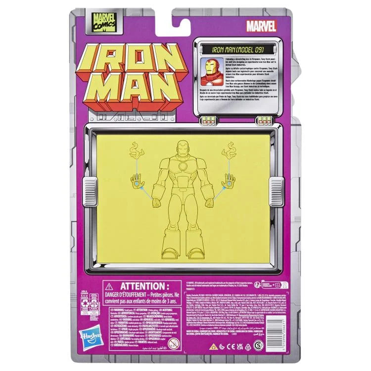 Iron Man Marvel Legends Retro Collection Iron Man (Model 09)