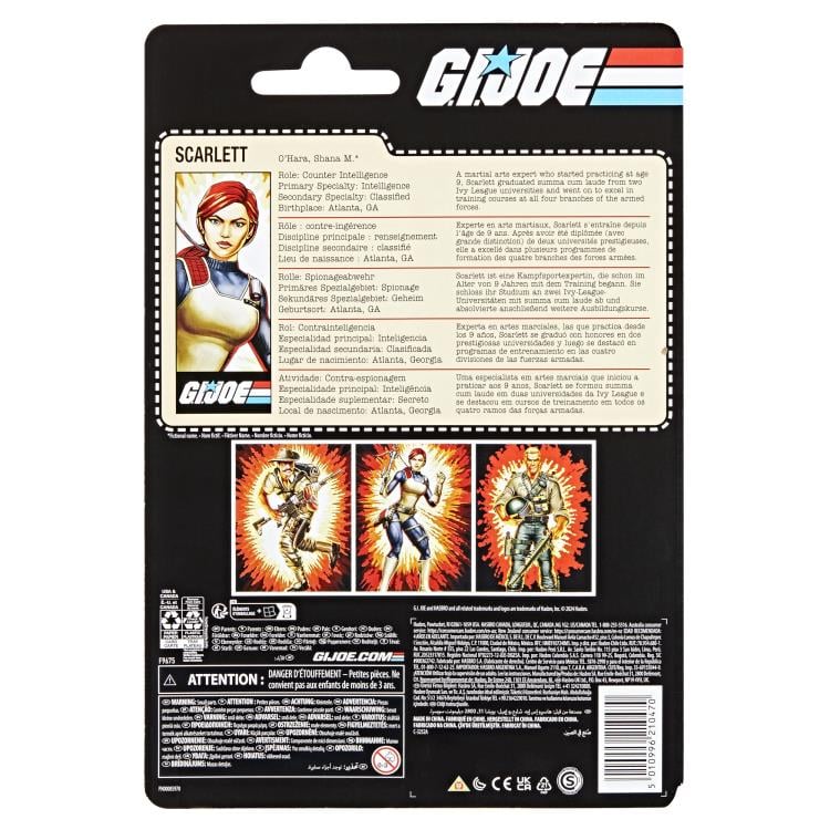 G.I. Joe Classified Series Retro Collection Scarlett