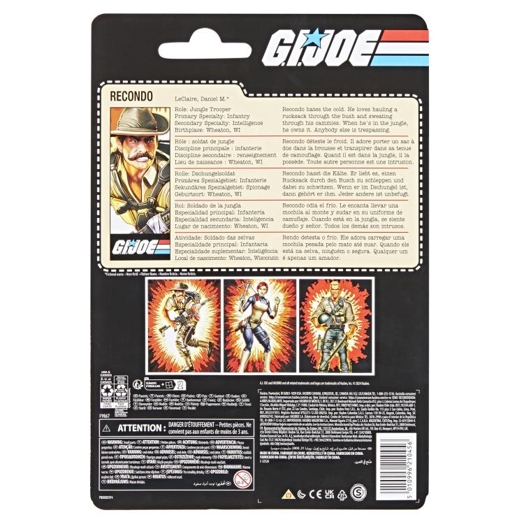 G.I. Joe Classified Series Retro Collection Recondo