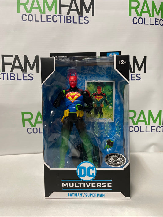 DC Multiverse Batman Superman Fusion Platinum