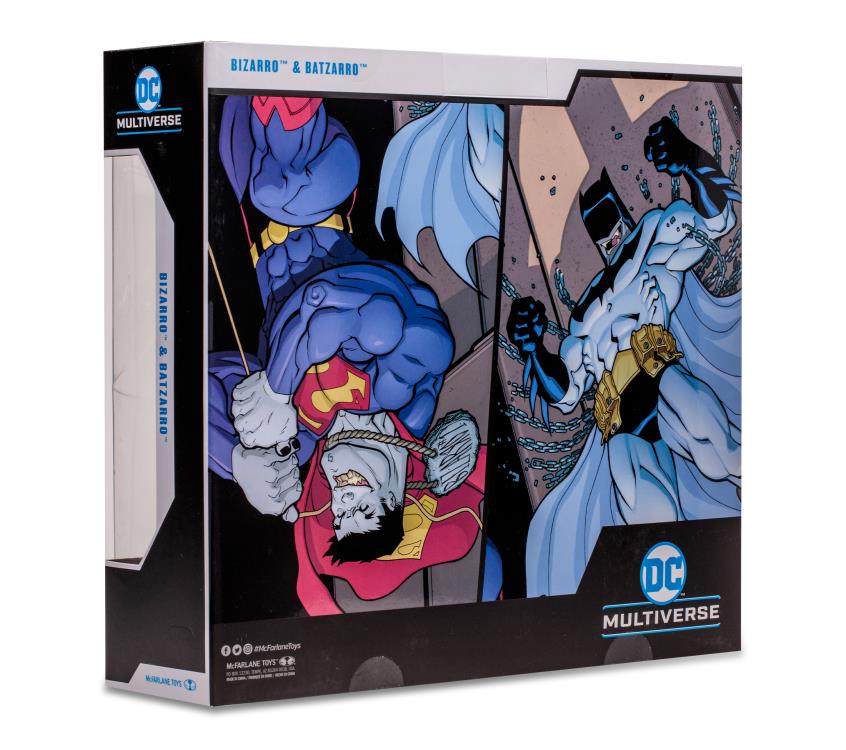 DC Multiverse Bizarro & Batzarro Action Figure Two-Pack