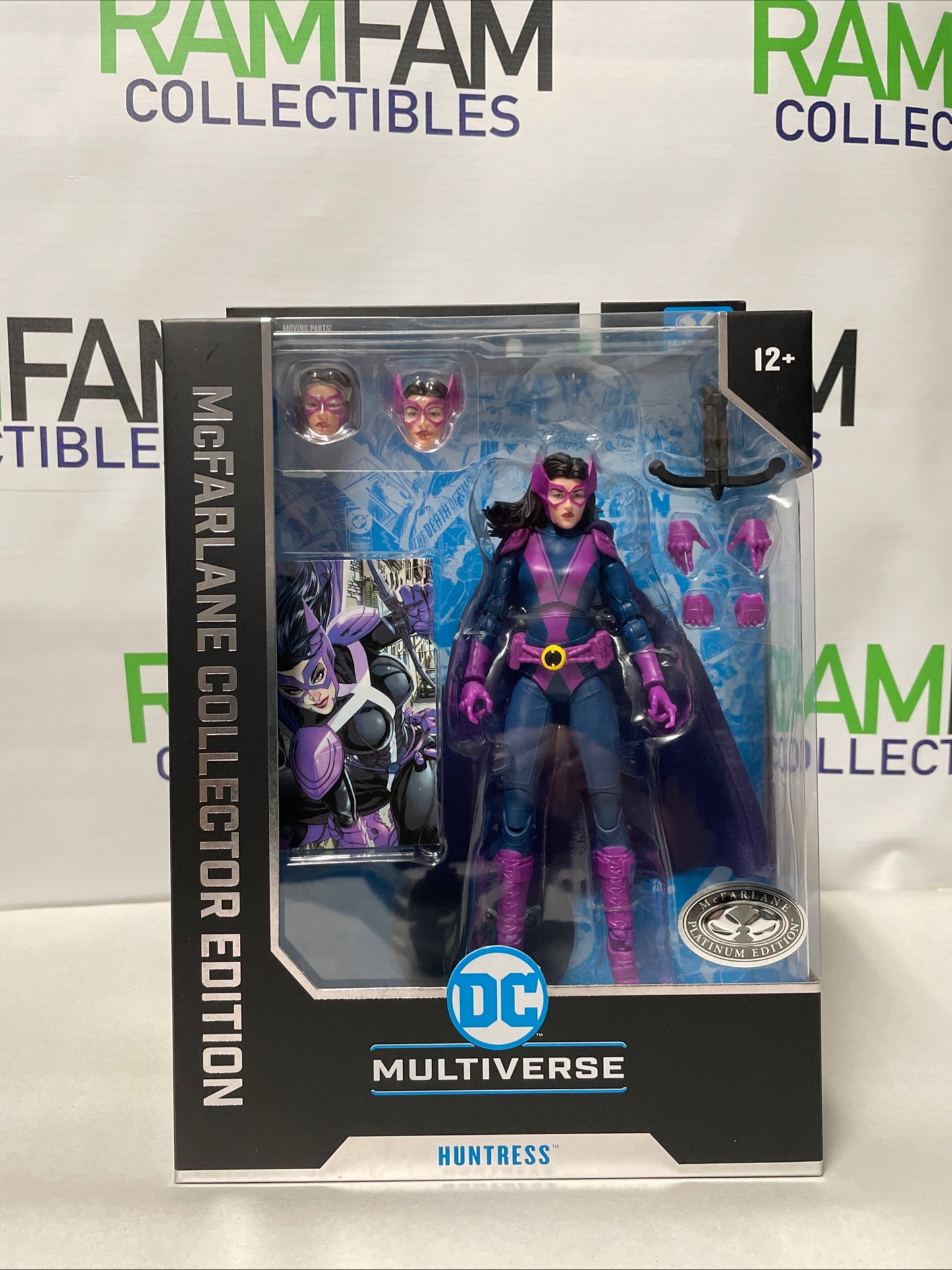 DC Multiverse Huntress The New 52 Collectors Edition Platinum