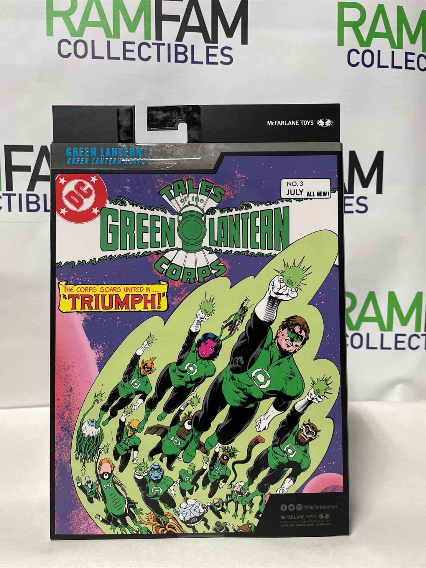 DC Multiverse Green Lantern Collectors Edition Platinum