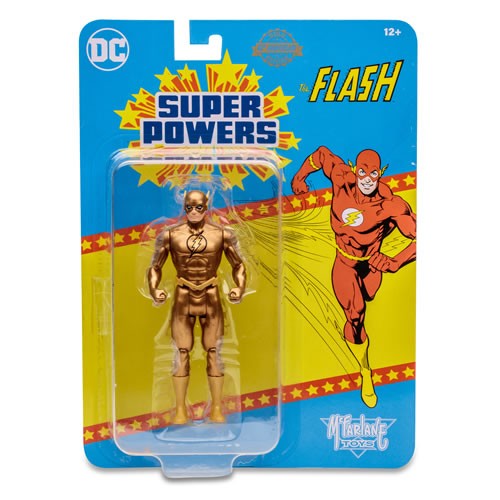 DC Comics DC Super Powers Flash Gold Edition Figure