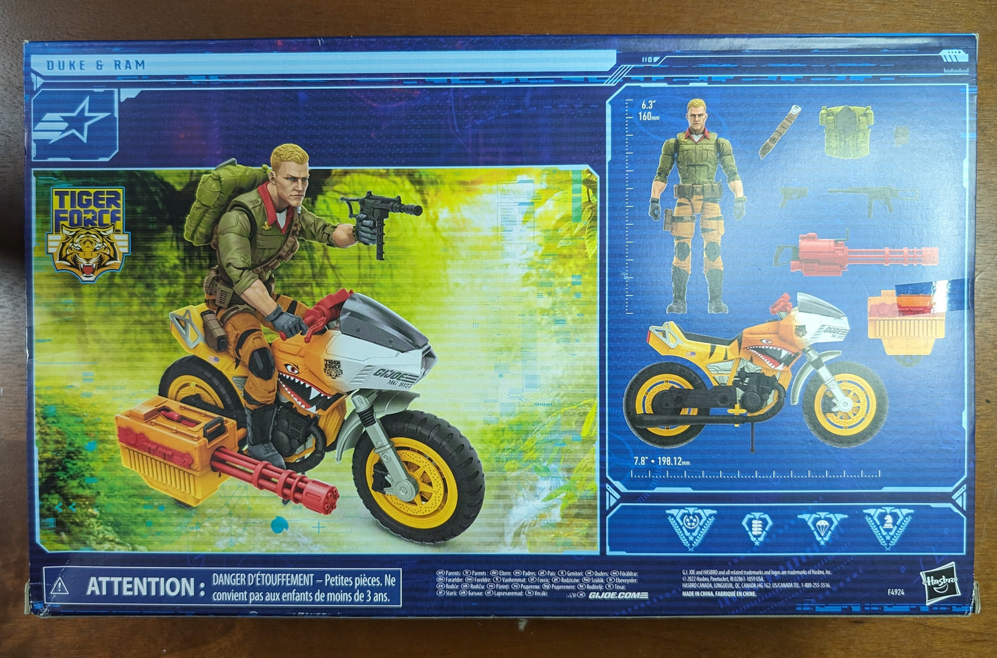 G.I.JOE Classified Tiger Force Duke w/ Ram Action Figure