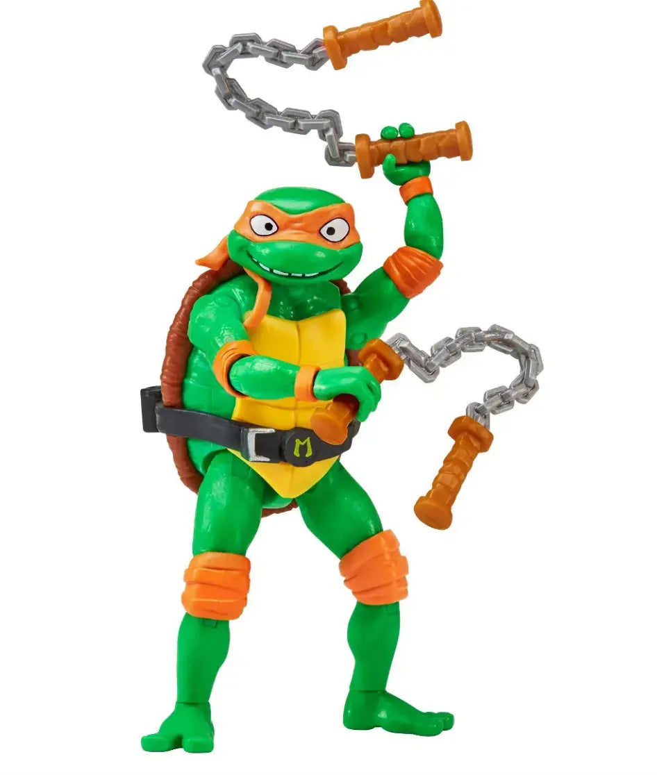 Teenage Mutant Ninja Turtles Mutant Mayhem Michelangelo Action Figure Ram Fam Collectibles
