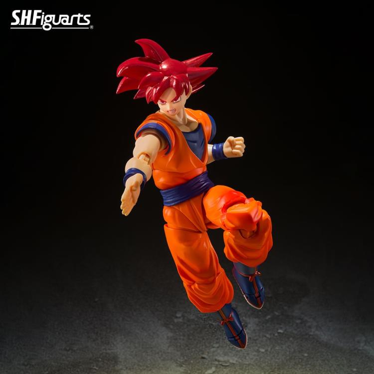 Dragon Ball Super S.H.Figuarts Super Saiyan God Goku (Saiyan God of Virtue)