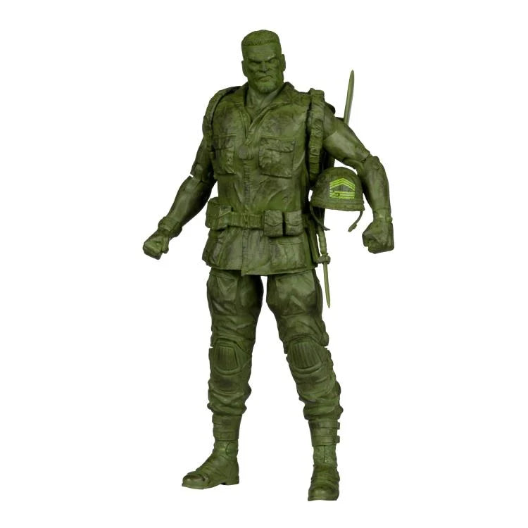 DC Comics DC Multiverse Collector Edition Sgt. Rock Platinum (Chase) Action Figure