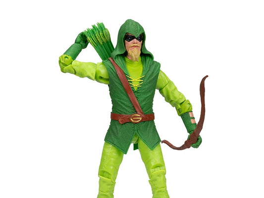 Green Arrow: Longbow Hunter Green Arrow (Classic) 7" Action Figure (With Digital Code)