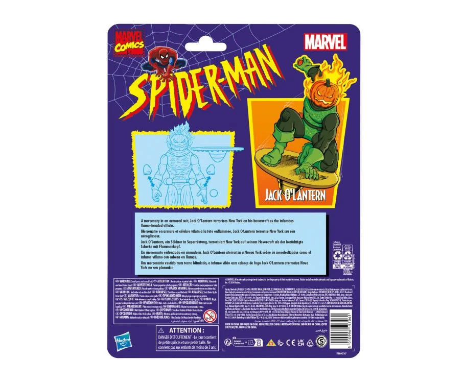Spider-Man Marvel Legends Retro Collection Jack O'Lantern